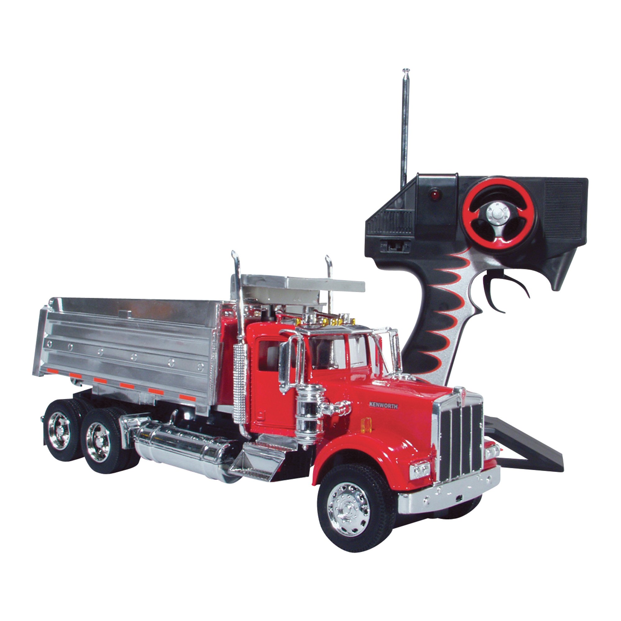 Remote Control Kenworth W900 Dump Truck — 1:32 Scale, Model# 87423